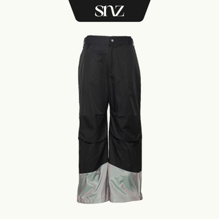 Quần Gió Wide Leg SNAZZY Unisex Vải Gió Chính Hãng - STEEL HEEL