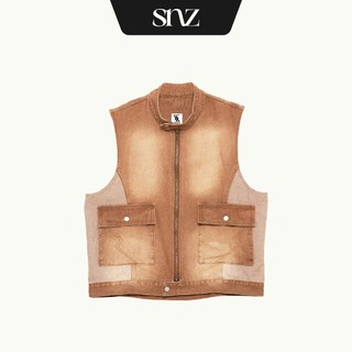 Áo Gile Regular SNAZZY Unisex Vải Denim Chính Hãng - DENIMITE VEST