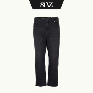 Quần Jeans Nam Snazzy Bò Dáng Ngắn Thoải Mái Co Giãn Tốt Bền Màu Form Trẻ Trung Crop Grey