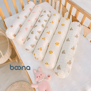 Gối Ôm Boona Chính Hãng Cho Bé, Vải Xô Muslin Organic Cao Cấp Mềm Mại, Không Xù Giúp Bé Ngủ Ngon
