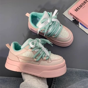 Giày Thể Thảo Sneaker Đế Độn Basic Ulzzang Xinh Xắn