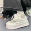Giày Thể Thảo Sneaker Đế Độn Basic Ulzzang Xinh Xắn