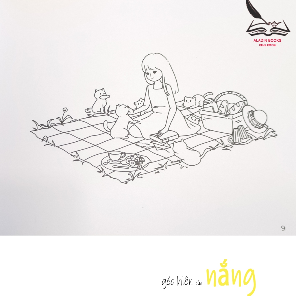 Sách- Góc Hiên Của Nắng- Tô Theo Màu Mình Thích- Lant Và Nguyễn Uyên- Chất Lượng Giấy Cao Cấp