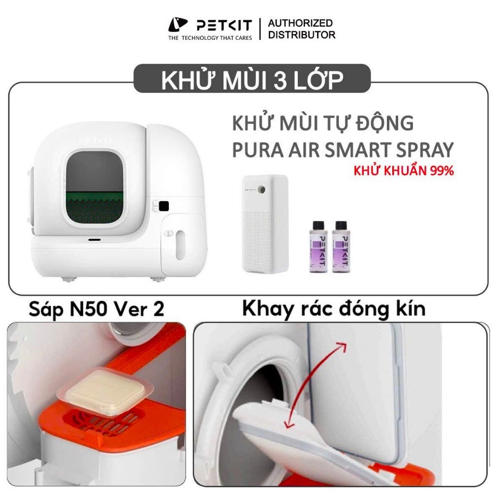 Ảnh Máy vệ sinh Petkit Pura Max 2025 - Chống rò rỉ nước tiểu 3
