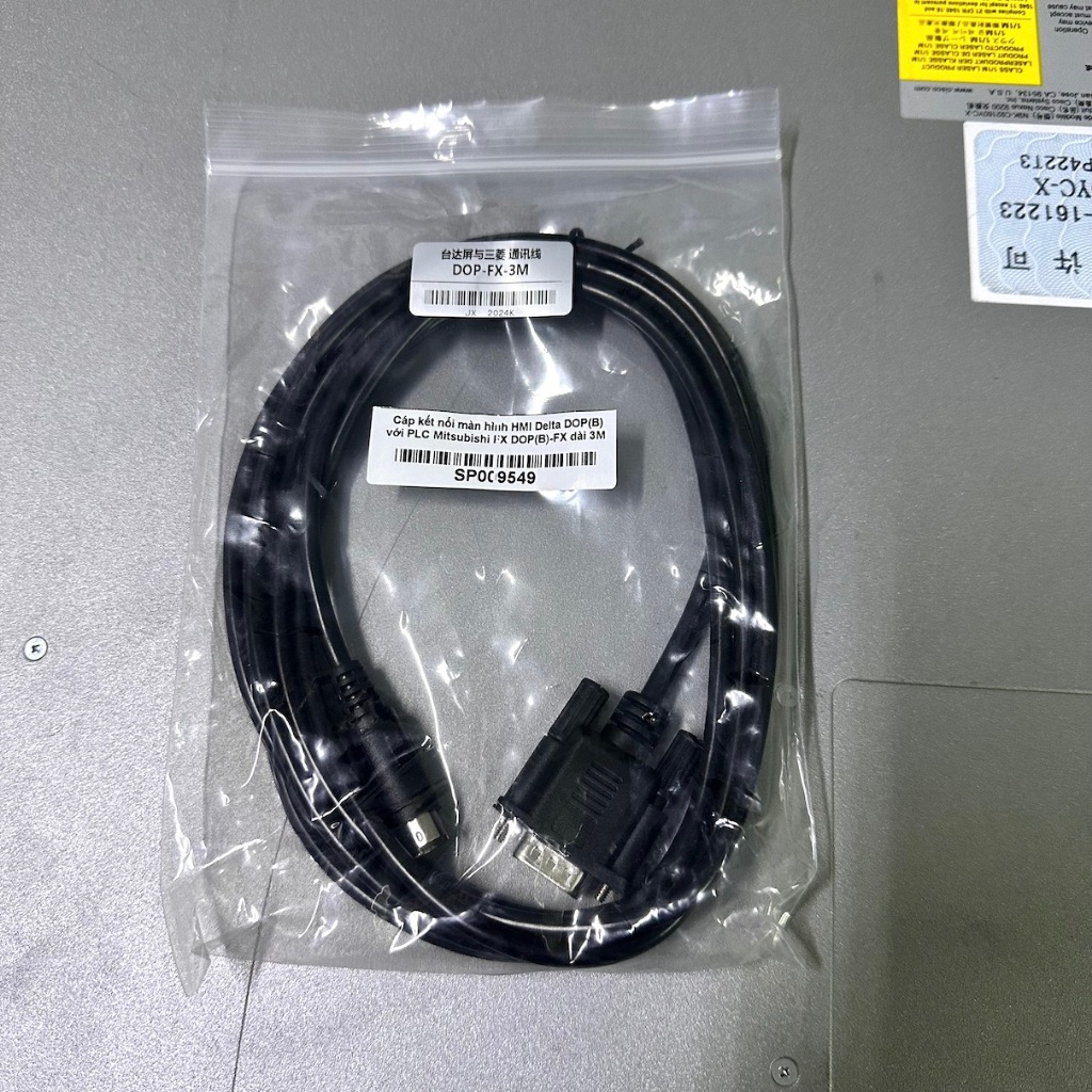 Cavo USB Delta DOP-FX Per Comunicazione PLC Mitsubishi Serie FX &ndash; DOP/A