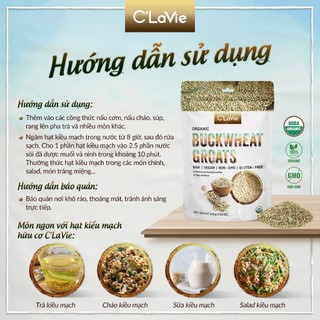 Hạt kiều mạch hữu cơ C'LaVie 200g giàu protein và chất xơ