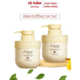 Kem Dưỡng Da Tay, Da chân + Tất silicon kem bôi da tay dưỡng ẩm Jingchunmimi 300g , làm trắng da, chống khô, nứt nẻ