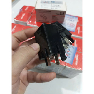 Combo 10 Rơ le xi nhan, rơ le nháy 3 chân YUANDE điện 12v 24v.