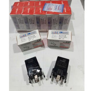 Combo 10 Rơ le xi nhan, rơ le nháy 3 chân YUANDE điện 12v 24v.