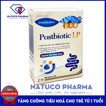 Siro Postbiotics LP cho bé từ 1 tuổi - bổ sung kẽm, men tiêu hóa, vitamin giúp bé tiêu hóa khỏe, ăn ngon, giảm táo bón