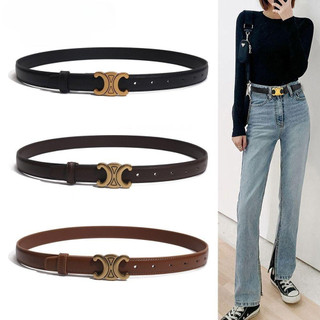 Dây nịt nữ dáng mảnh Hàn Quốc – Thắt lưng bản nhỏ thanh lịch, khóa kim tinh tế, phối đồ cực xinh