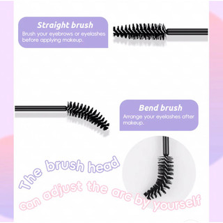 Bộ 3PCS Gồm Keo Dán Lông Mi Giả + Bông Tăm + Cọ Trang Điểm