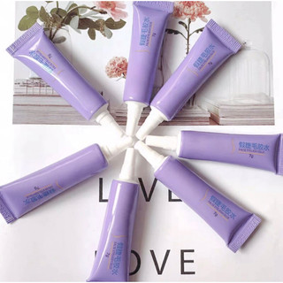 Bộ 3PCS Gồm Keo Dán Lông Mi Giả + Bông Tăm + Cọ Trang Điểm