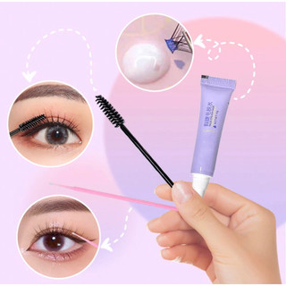 Bộ 3PCS Gồm Keo Dán Lông Mi Giả + Bông Tăm + Cọ Trang Điểm