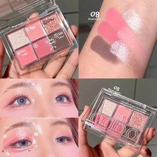 Bảng Phấn Mắt 6 Ô Odbo Signature Eyeshadow Palette