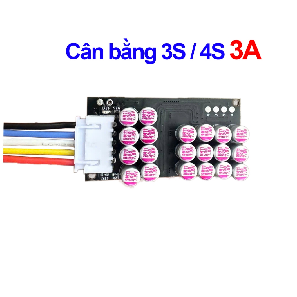 Thiết Bị Cân Bằng Năng Lượng Pin Lithium 3S 4S 5S 6S 8S 14S 17S 21S 3A ...