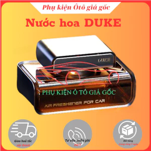 Nước hoa dầu thơm ô tô cao cấp DUKE chiết xuất hoàn toàn từ thiên nhiên khử mùi chống say xe