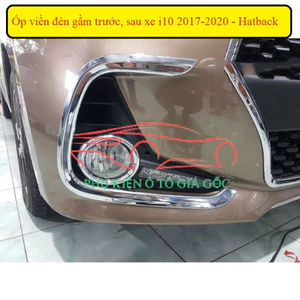 Ốp viền đèn gầm trước, sau xe Hyundai i10 2017-2020 - Hatback