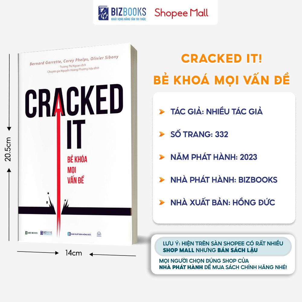 Sách Cracked It! Bẻ Khoá Mọi Vấn Đề - Phương Pháp 4S
