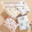 Chăn Quấn Ủ Cho Bé, Cotton Dệt Kim, Thoáng Mát, Size 85x85cm – Chăn Trần Bông Mềm Mại, Bo Viền Tinh Tế IQKAO CC01