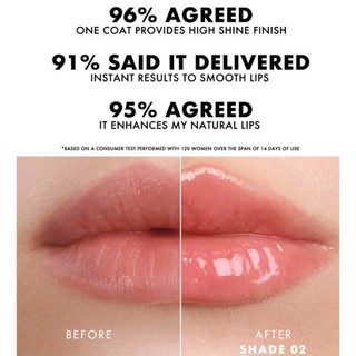 Mini) Son bóng có dưỡng Armani Prisma Glass Hydrating Lip Gloss 1ml