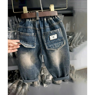 Quần áo trẻ em,Quần jean baggy cho bé trai không kèm bell