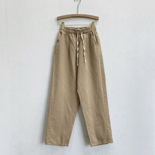 Quần baggy bigsize nữ Nhỏ Clothing lưng thun chất kaki dáng dài chuẩn form mặc xinh xắn trẻ trung 50-93kg Q521