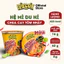 Thùng 24 Ly Mì Nước Chua Cay Tôm Nhảy LOKCOK Thùng 24 Ly x 68G - HSD còn 3 tháng