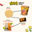Thùng 24 Ly Mì Nước Chua Cay Tôm Nhảy LOKCOK Thùng 24 Ly x 68G - HSD còn 3 tháng
