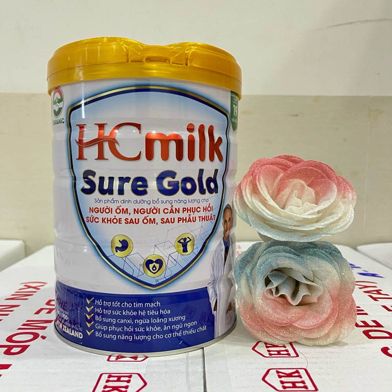 Sữa HC MILK Sure Gold 900gr dành cho người cần hồi phục sức khỏe, người ...