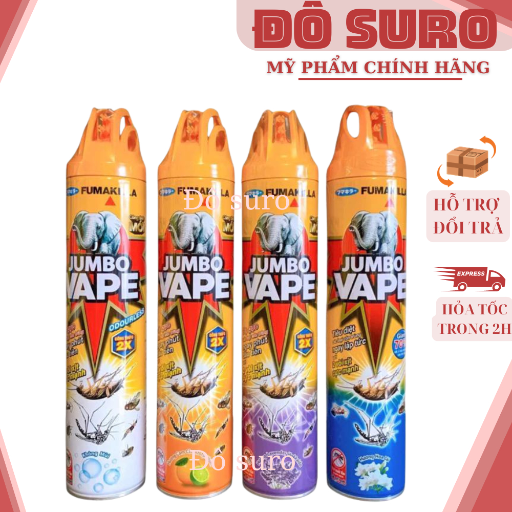 Xịt Muỗi & Côn Trùng JUMBO 600ml
