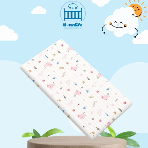 VỎ GA COTTON CHO ĐỆM XƠ DỪA - VỎ GA THẤM HÚT THOÁNG MÁT CHO ĐỆM XƠ DỪA CHO CŨI