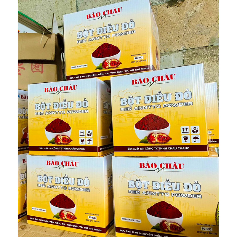 Bột Điều Đỏ Bảo Châu dùng chế biến đồ ăn tạo màu thực phẩm 500g