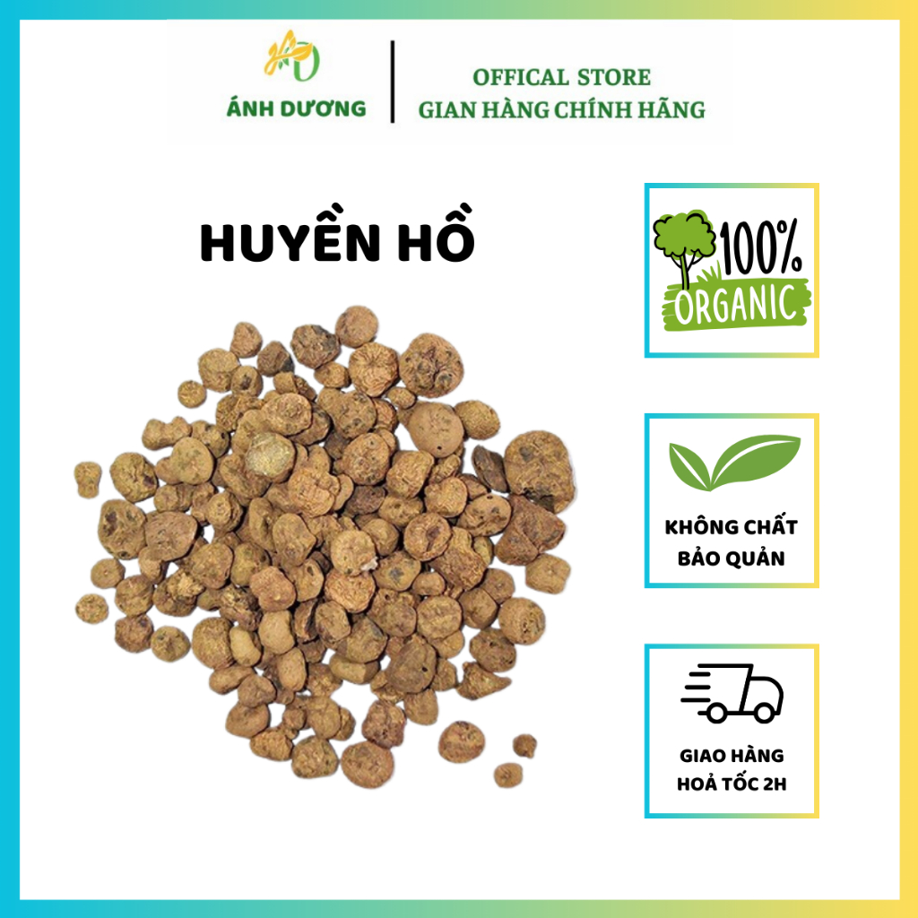 Huyền Hồ ( Diên Hồ Sách ) Sạch, Đẹp Hàng Loại 1