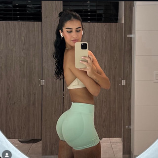 Quần Thể Thao Nữ, Quần Ngắn Tập Gym Yoga Nữ Chun Mông Dệt Kim Cao Cấp Co Giãn Thấm Hút Tốt (mã IMPACT ngắn)