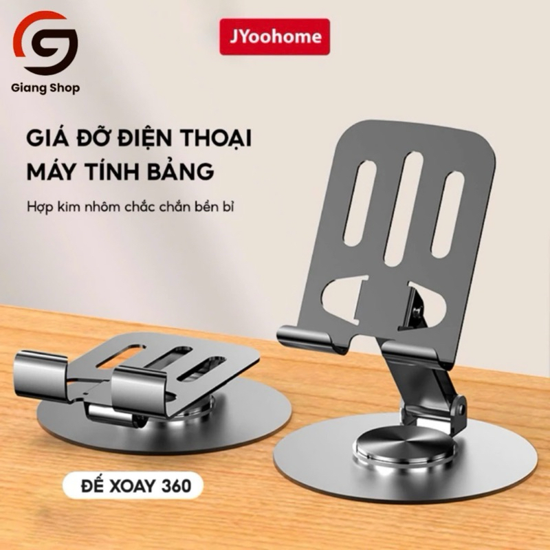 Giá Đỡ Điện Thoại K72  Chất Lượng Cao. Bằng Hợp Kim, Xoay 360 độ, Gấp gọn, Tiện dụng
