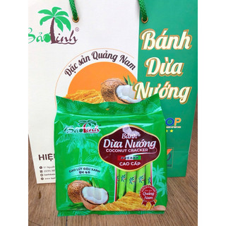 COMBO 3 gói BÁNH DỪA NƯỚNG ĐỦ CÁC VỊ - hàng chính hãng loại 1