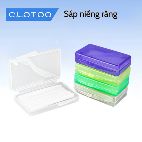 Sáp nha khoa sáp chỉnh nha giảm đau, nhiệt miệng khi niềng răng CLOTOO ...