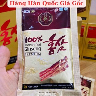 [HÀNG MỚI ] Nước Hồng Sâm Nguyên Chất 100% JEONG WON Hàn Quốc, HỘP 30 GÓI