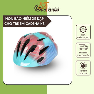 Mũ Bảo Hiểm Xe Đạp Cho Trẻ Em CADENA K8 Chất Liệu Nhựa EPS Cao Cấp Thiết Kế Lỗ Thoáng Khí Thoải Mái