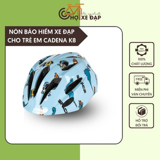 Mũ Bảo Hiểm Xe Đạp Cho Trẻ Em CADENA K8 Chất Liệu Nhựa EPS Cao Cấp Thiết Kế Lỗ Thoáng Khí Thoải Mái