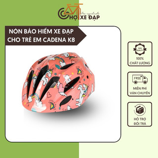 Mũ Bảo Hiểm Xe Đạp Cho Trẻ Em CADENA K8 Chất Liệu Nhựa EPS Cao Cấp Thiết Kế Lỗ Thoáng Khí Thoải Mái