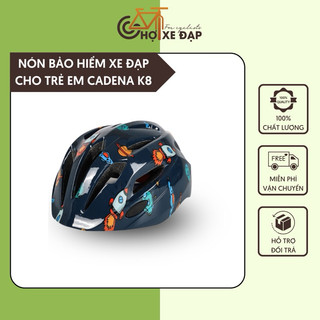 Mũ Bảo Hiểm Xe Đạp Cho Trẻ Em CADENA K8 Chất Liệu Nhựa EPS Cao Cấp Thiết Kế Lỗ Thoáng Khí Thoải Mái