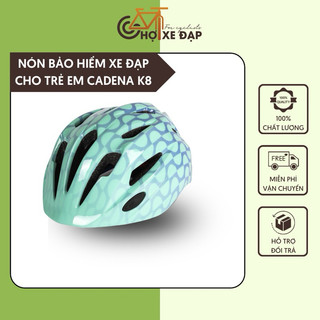 Mũ Bảo Hiểm Xe Đạp Cho Trẻ Em CADENA K8 Chất Liệu Nhựa EPS Cao Cấp Thiết Kế Lỗ Thoáng Khí Thoải Mái