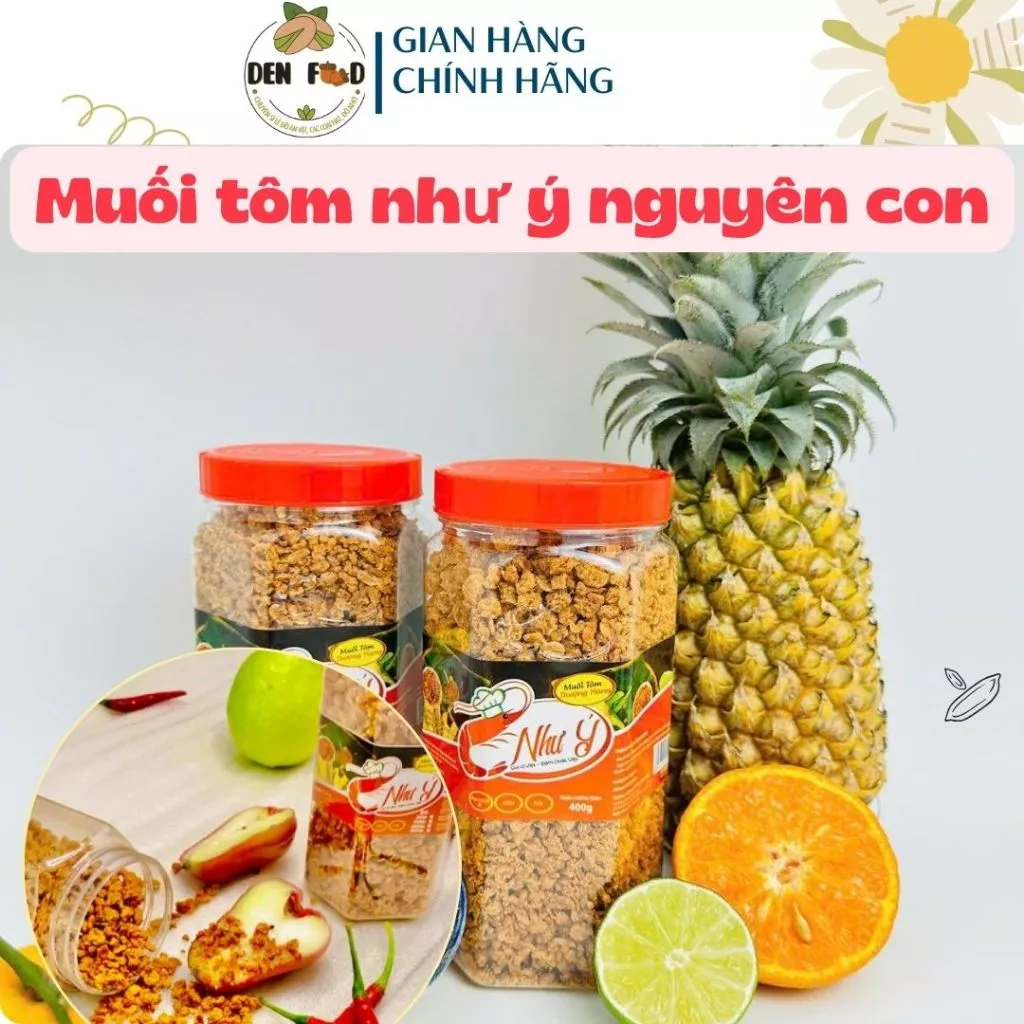 Muối Tôm Như Ý Thượng Hạng Hôp 400g