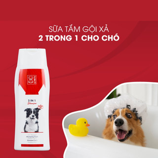 Sữa tắm gội dưỡng lông dành riêng cho Chó hoặc Mèo Shampoo M-Pets phục hồi lông mềm mượt chai 250ml