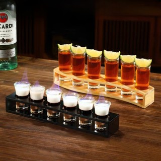 Bộ 6 ly shot 15ml, ly thủy tinh cao cấp chuyên dùng uống rượu cho các quán bar pub và gia đình