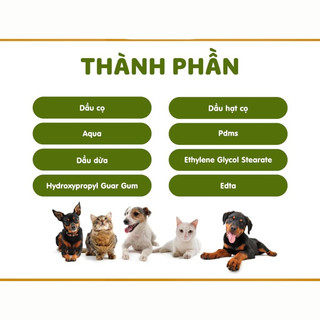 Xà phòng tắm tự nhiên cho chó mèo Natur'Luxe Natural Shampoo Bar M-pets bánh 200g khử mùi mềm lông