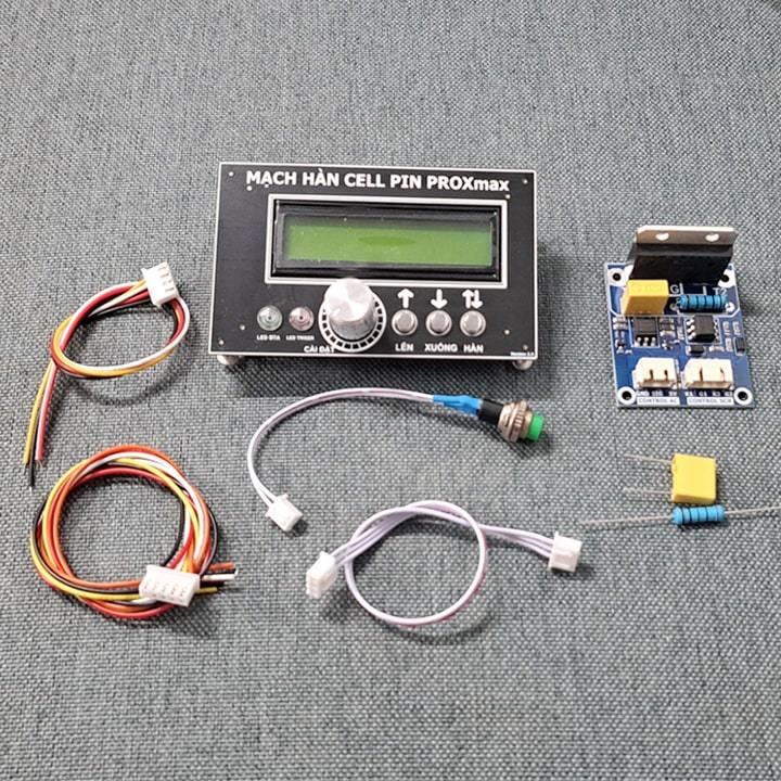 Mạch timer hàn cell pin nhớ 5 chương trình tích hợp điều khiển z ...