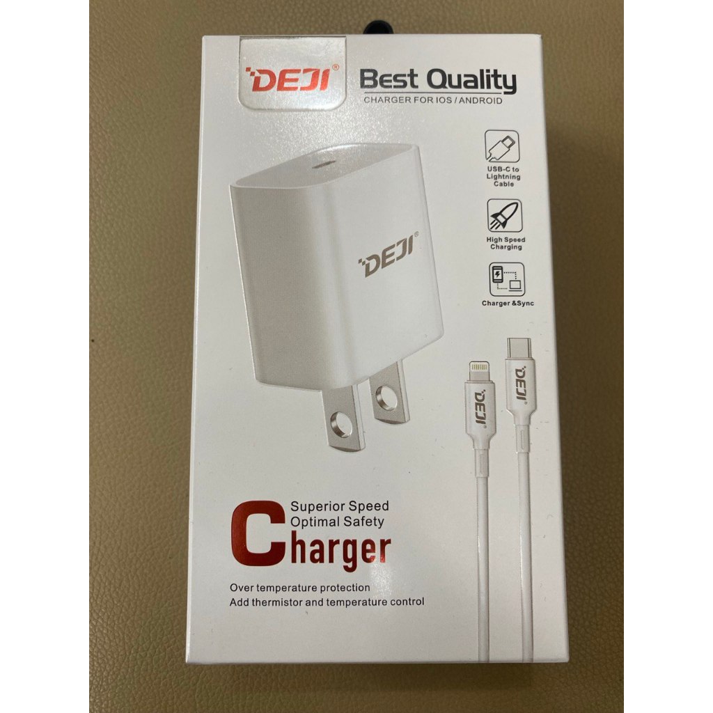 Bộ Sạc Nhanh 20W Deji Chính Hãng Bảo Hành 18 Tháng